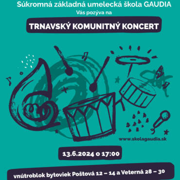 Komunitný koncert 13.06. 2024